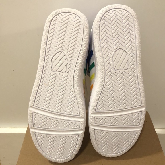 K-Swiss Classic VN White Rainbow - Picture 3 of 5